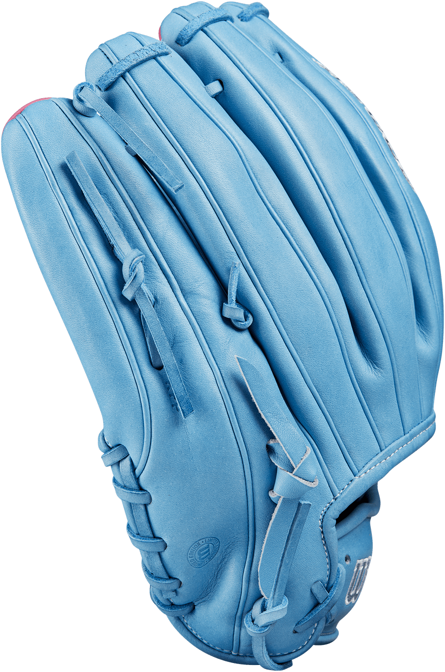 Wilson A2000 B23 12.00&quot;Pitcher&#39;s Glove May 2024 GOTM WBW10224712 - Sky Blue Flamingo Pink - HIT a Double - 6