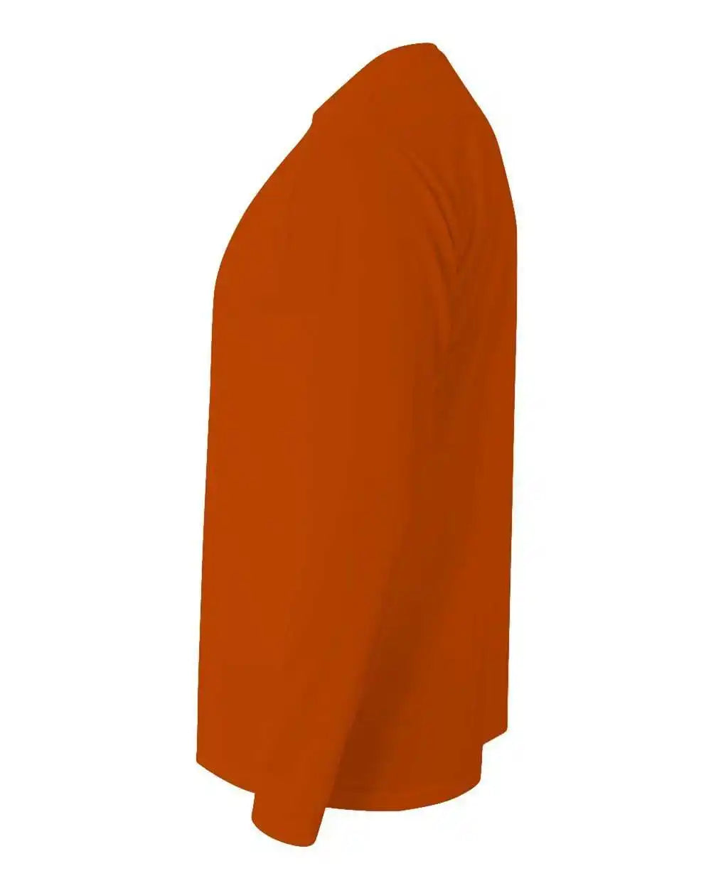 A4 N3165 Cooling Performance Long Sleeve Crew - Burnt Orange