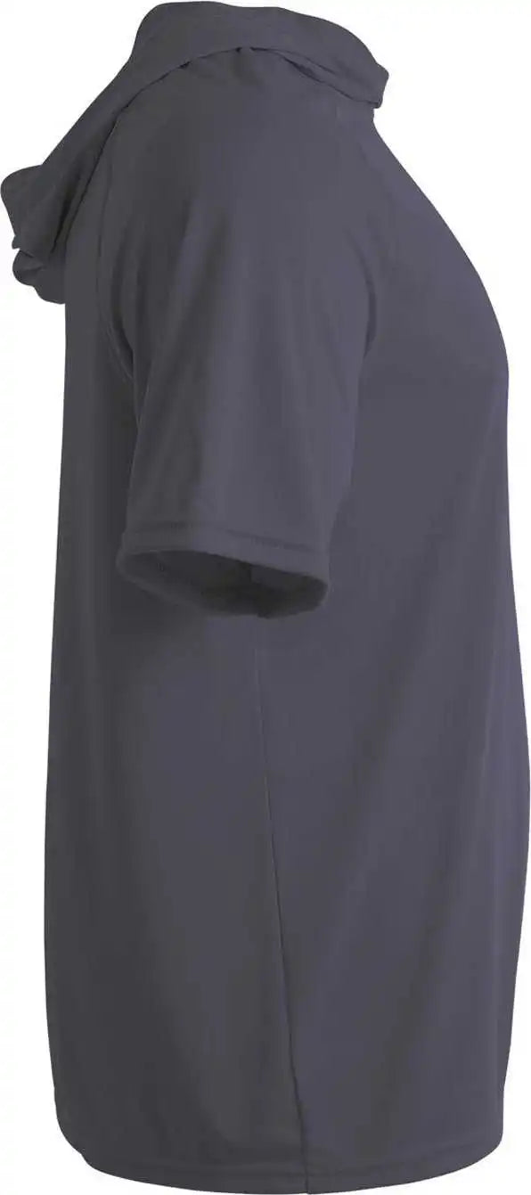 A4 Nb3408 Youth Hooded T-shirt - Graphite