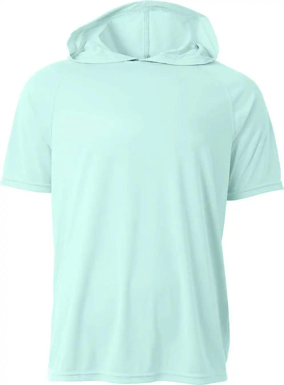 A4 Nb3408 Youth Hooded T-shirt - Pastel Mint
