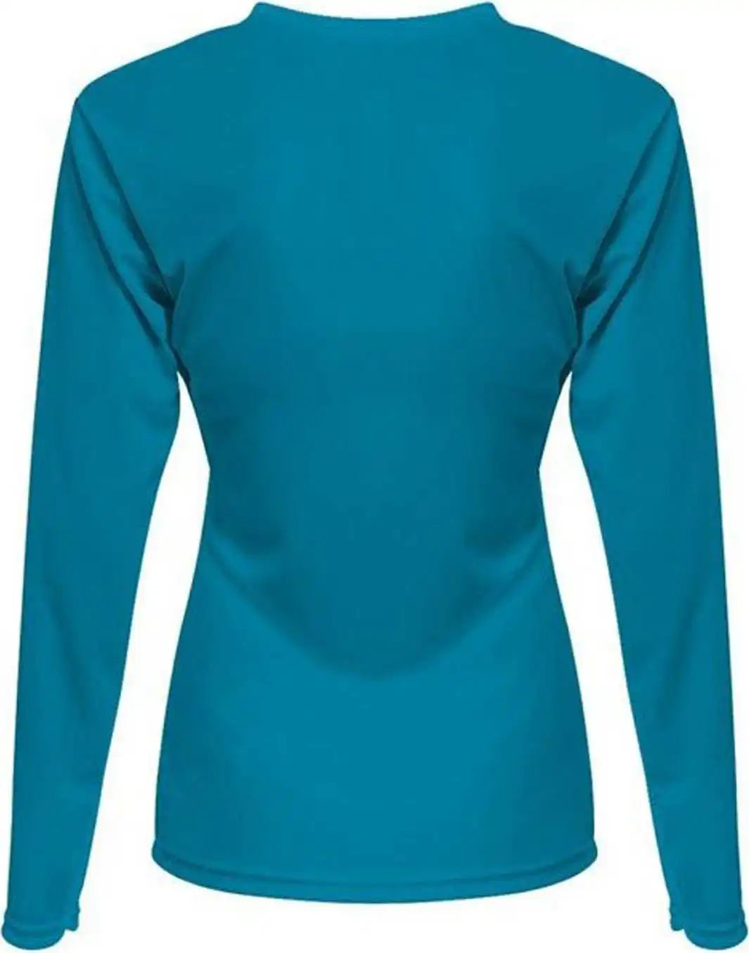 A4 Nw3425 Ladies’ Long-sleeve Sprint V-neck T-shirt - Electric Blue