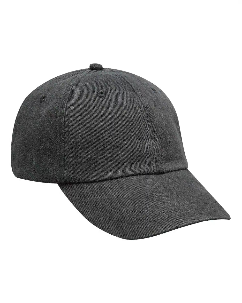 Adams Headwear Ep101 Essentials Pigment Dyed Cap - Charcoal - Osfa