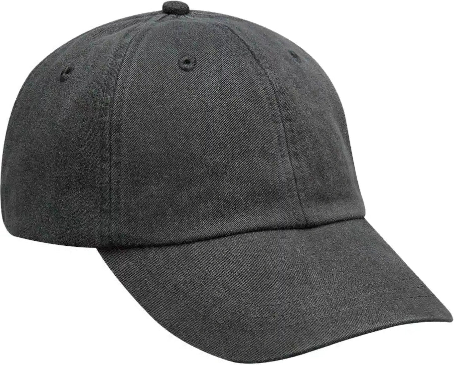 Adams Headwear Ep101 Essentials Pigment Dyed Cap - Charcoal - Osfa