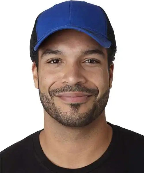 Adams Headwear Fa102 Fairway Cap - Royal Black - Royal/ / Osfa