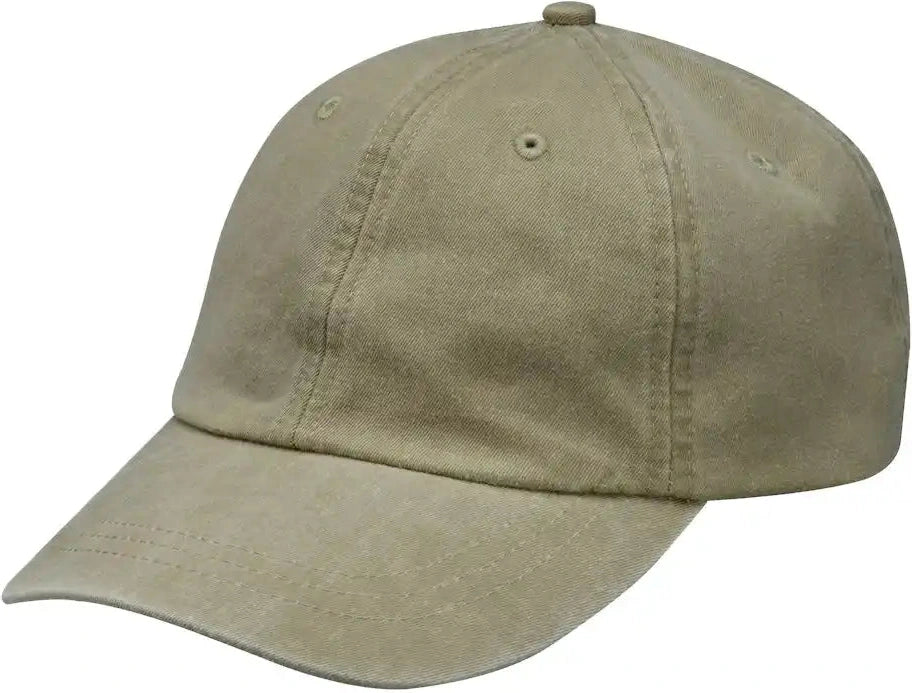 Adams Headwear Ko101 Youth Pigment-dyed Cap - Khaki - Osfa