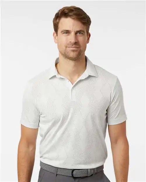 Adidas A2008 Ultimate Textured Polo - White