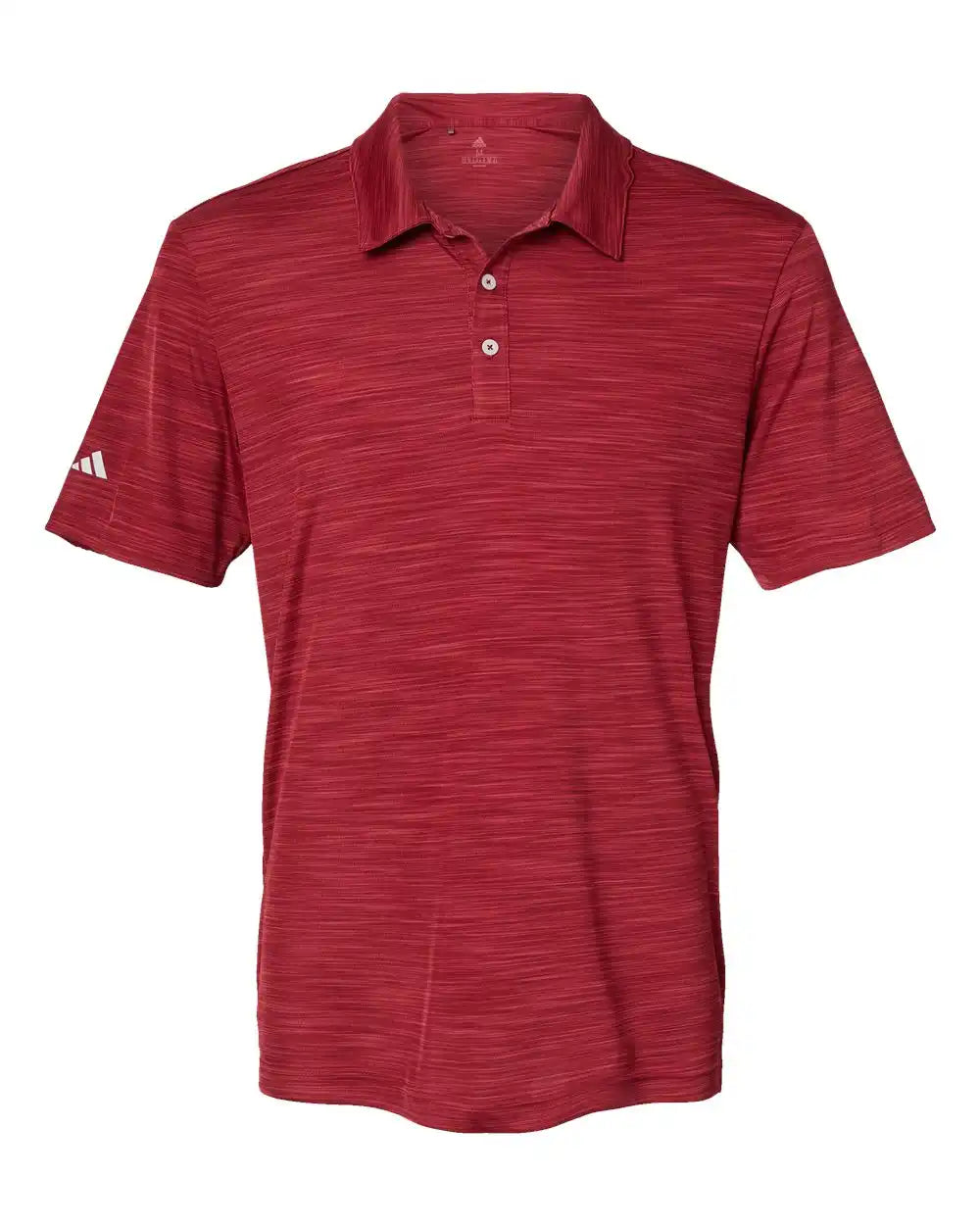 Adidas A402 Mélange Polo - Collegiate Burgundy Melange - s