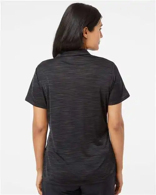 Adidas A403 Women’s Mélange Polo - Black Melange