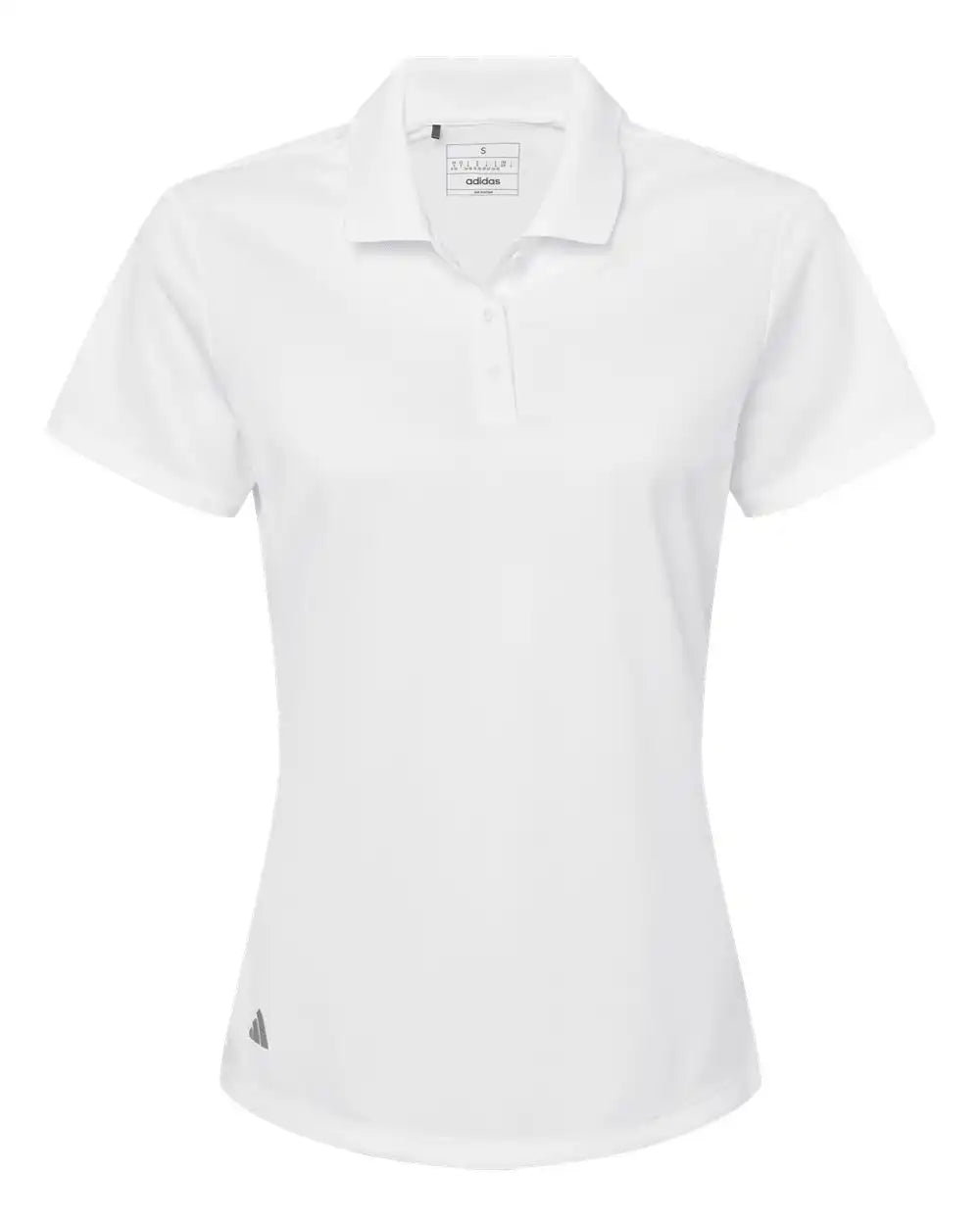 Adidas A431 Women’s Basic Sport Polo - White - Xs