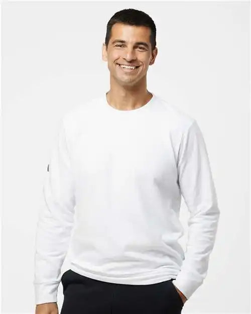 Adidas A434 Fleece Crewneck Sweatshirt - White