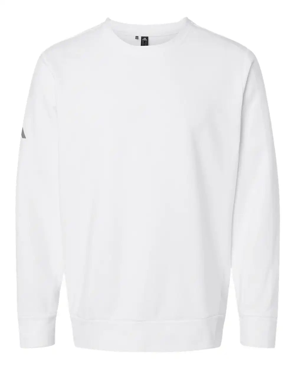 Adidas A434 Fleece Crewneck Sweatshirt - White - Xs