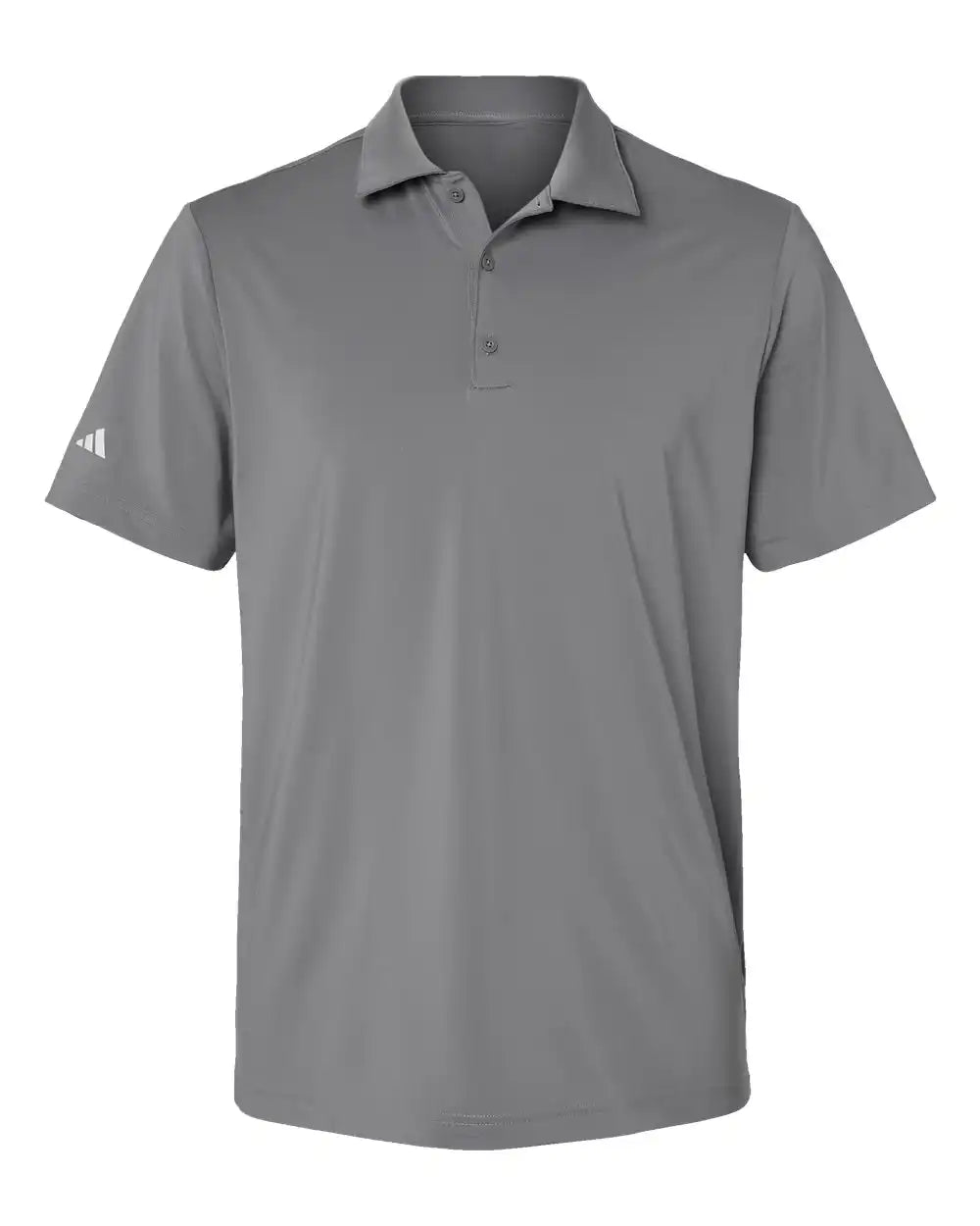 Adidas A514 Ultimate Solid Polo - Grey Three - Xs