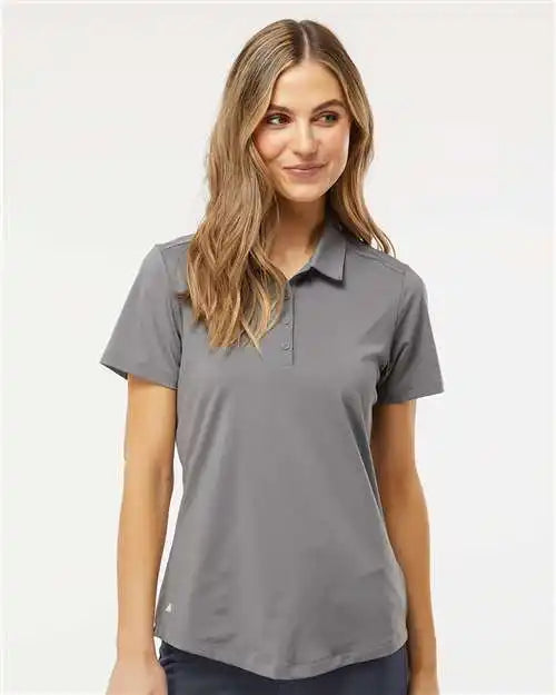 Adidas A515 Women’s Ultimate Solid Polo - Grey Three