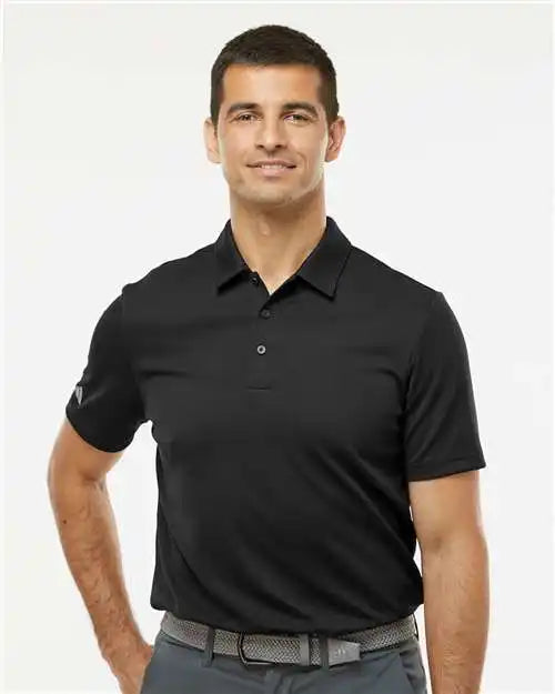Adidas A580 Micro Pique Polo - Black