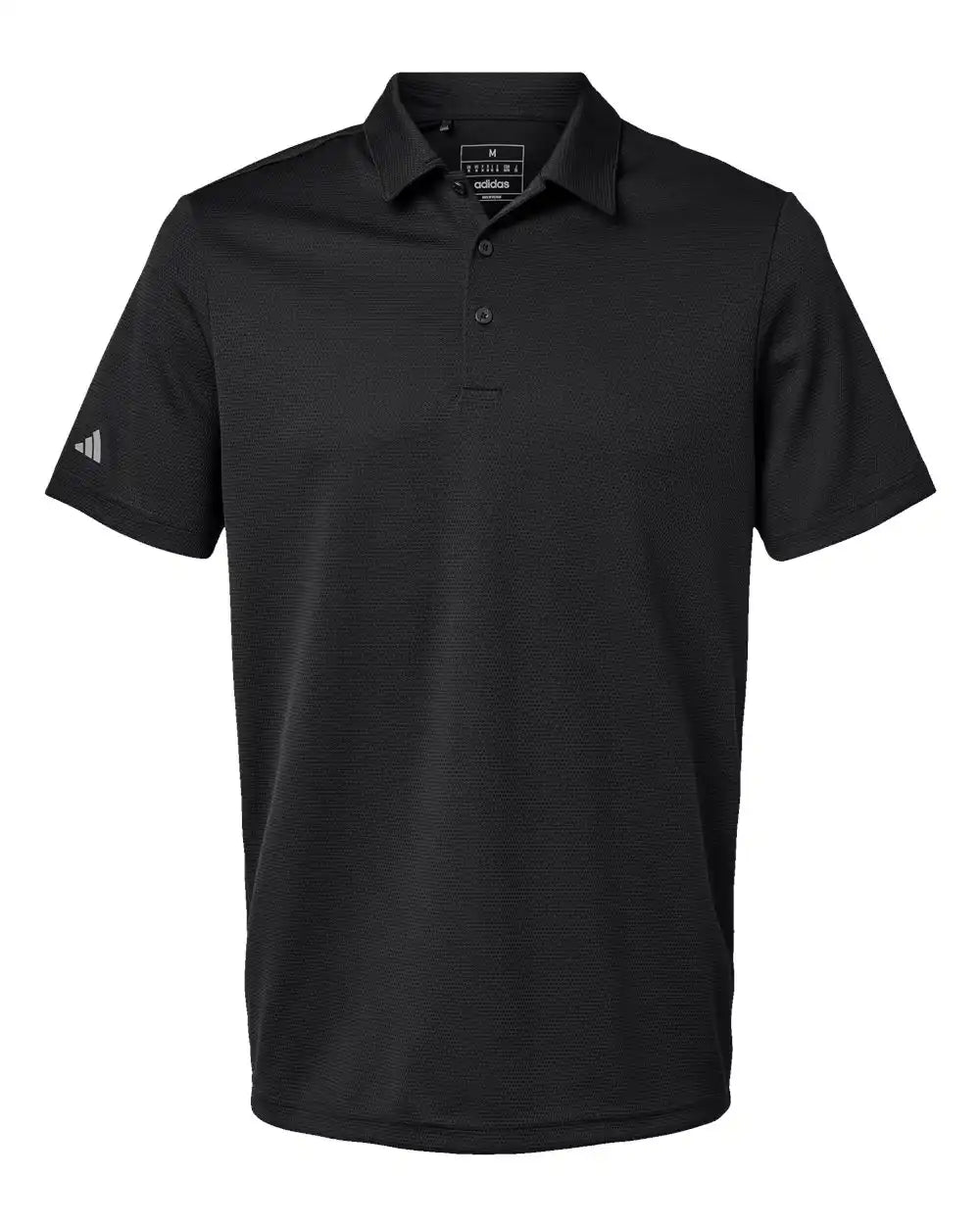 Adidas A580 Micro Pique Polo - Black - s