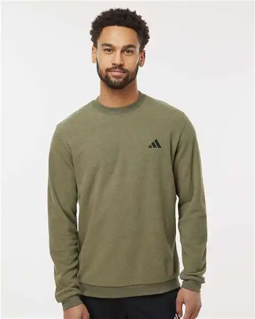 Adidas A586 Crewneck Sweatshirt - Olive Strata