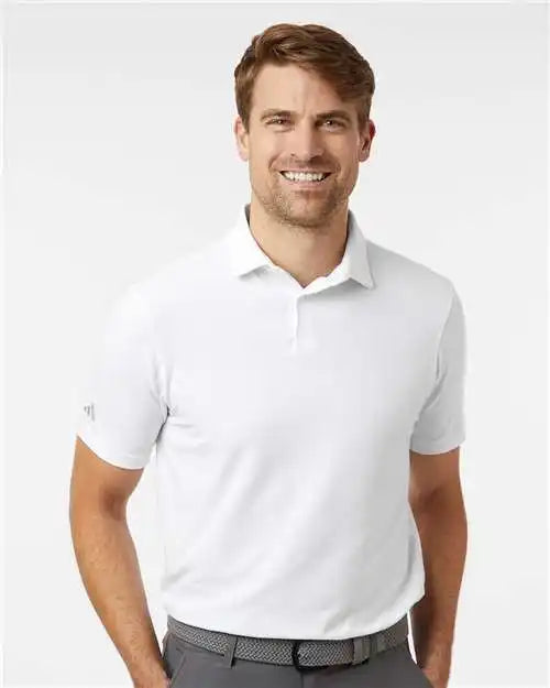Adidas A590 Blend Polo - Solid White