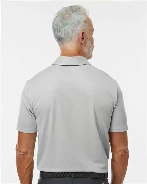 Adidas A591 Space Dyed Polo - Grey one Heather