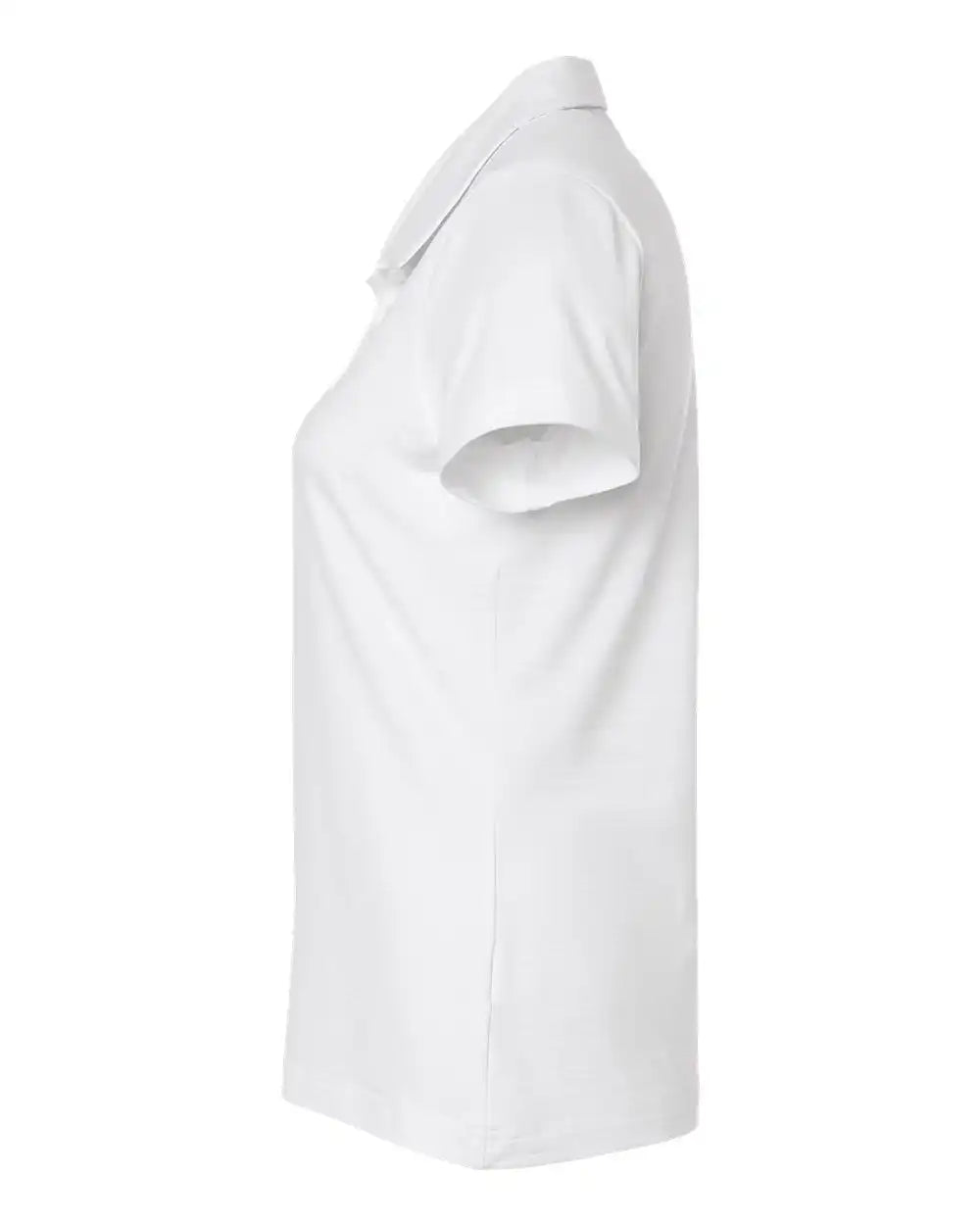 Adidas A707 Women’s Textured Stripe Polo - White