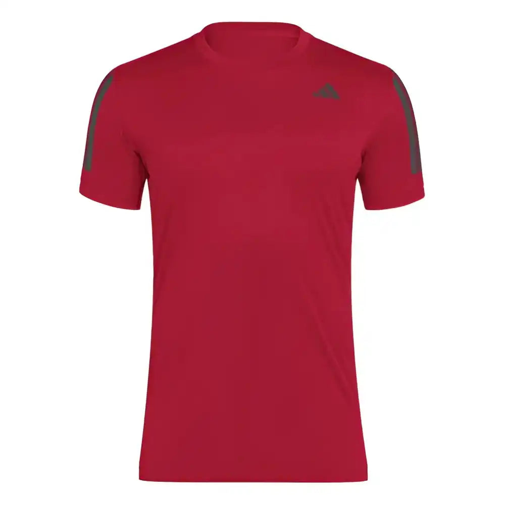 Adidas Club 3 Stripes Tee Men’s - Better Scarlet
