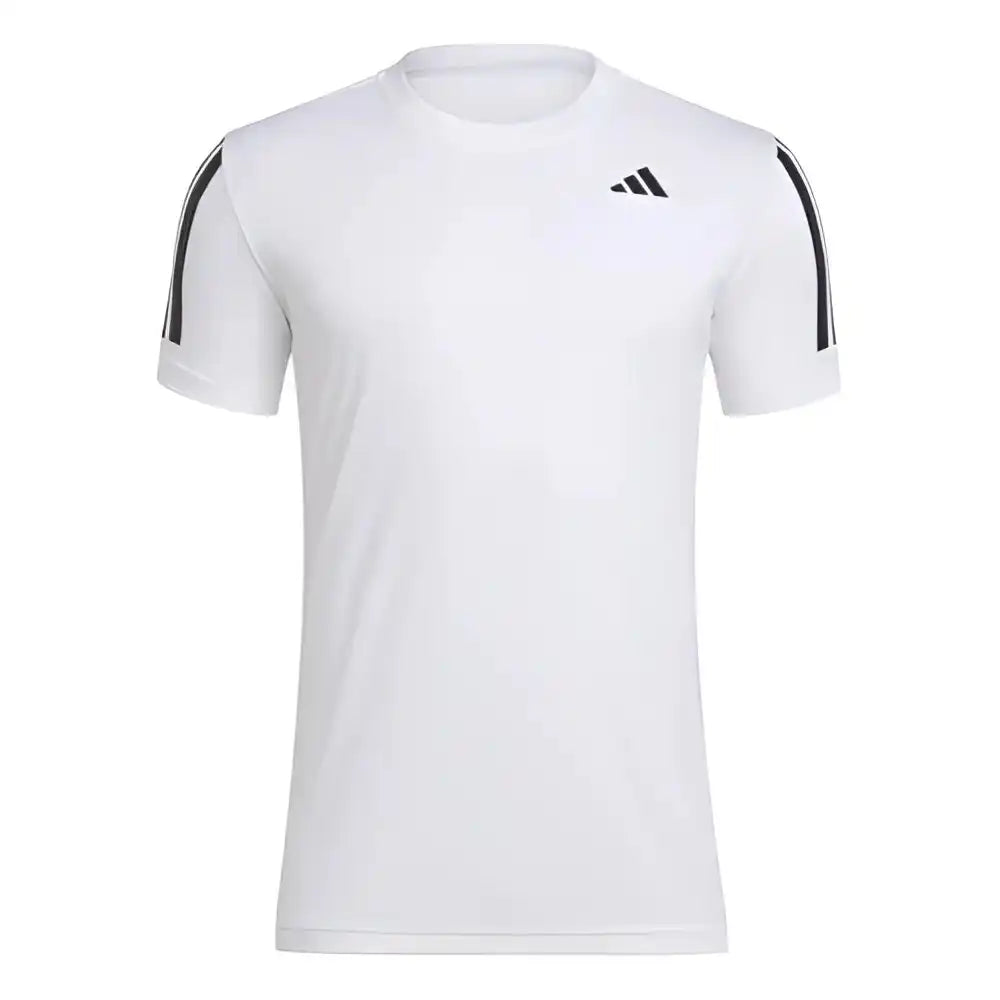 Adidas Club 3 Stripes Tee Men’s - White