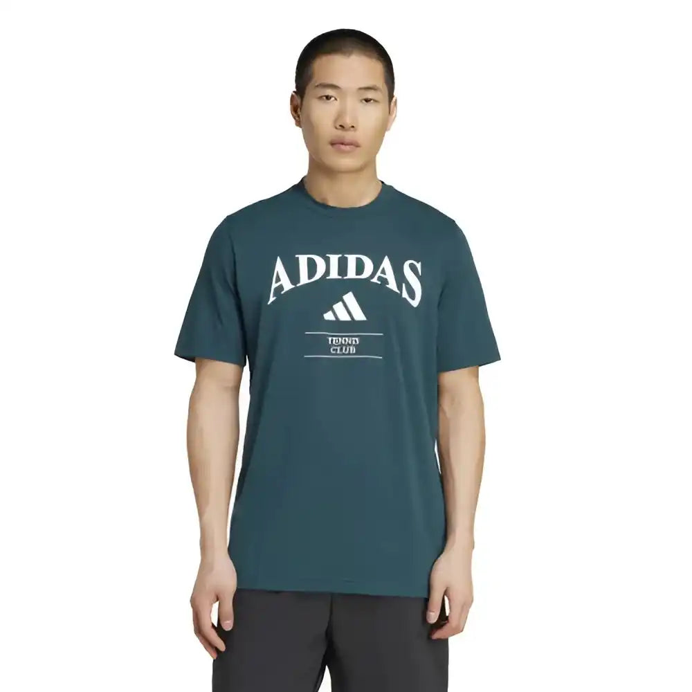 Adidas Heritage Tennis Graphic Tee Men’s - Aurora Ivy