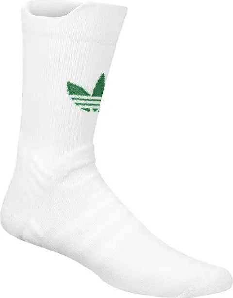 Adidas Originals Tennis Crew Socks Men’s - White Green