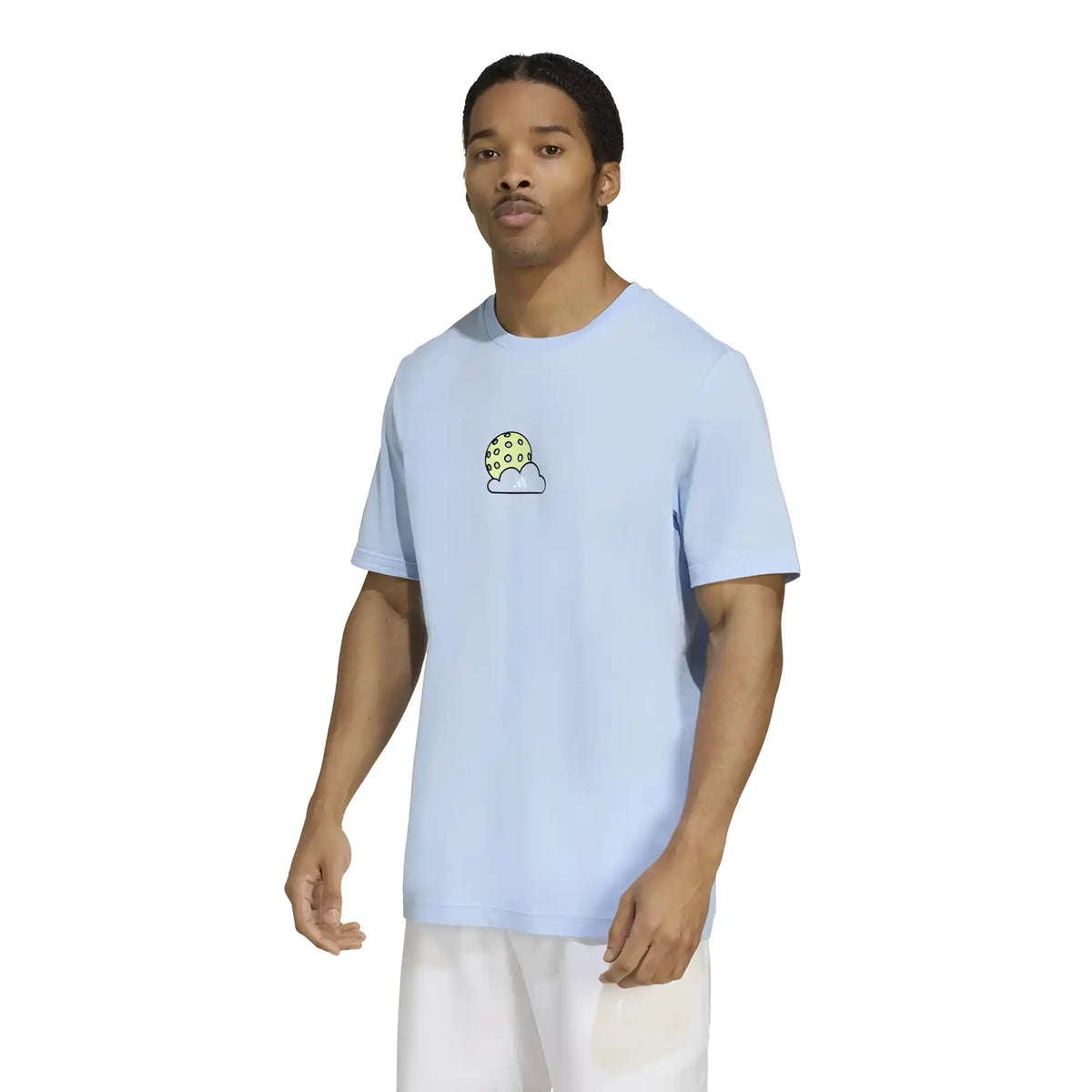 Adidas Pickleball Graphic Tee Men’s - Glow Blue