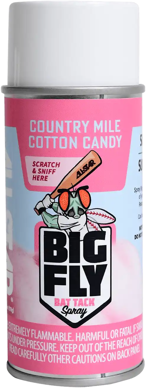 All-star Big Fly Bat Grip Spray - Country Mile Cotton Candy