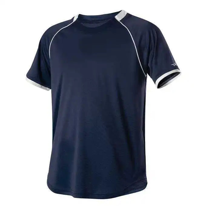 Alleson Athletic 508c1y Youth Baseball Jersey Crew Neck - Navy White