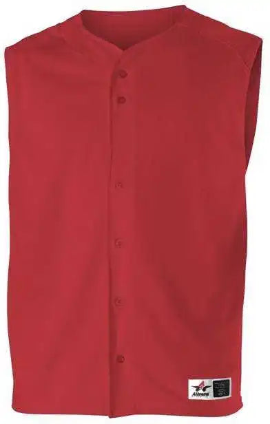 Alleson Athletic 52mv Adult Baseball Vest - Red