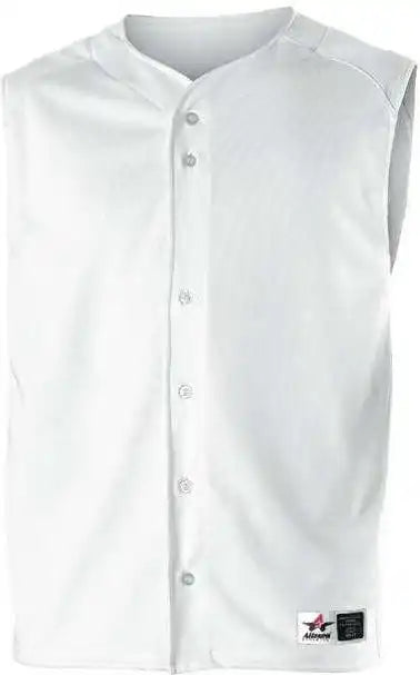 Alleson Athletic 52mv Adult Baseball Vest - White