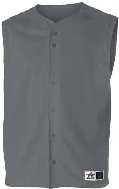 Alleson Athletic 52mvy Youth Baseball Vest - Charcoal Solid