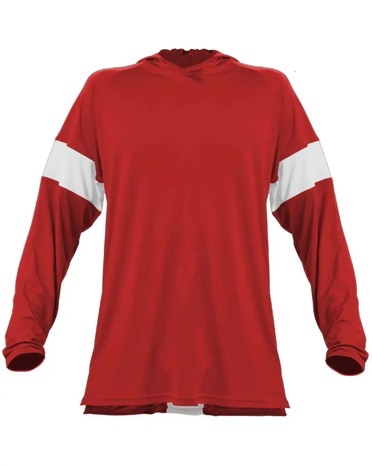 Alleson Athletic 545lsy Contender Youth Long Sleeve Shooter Shirt - Red White