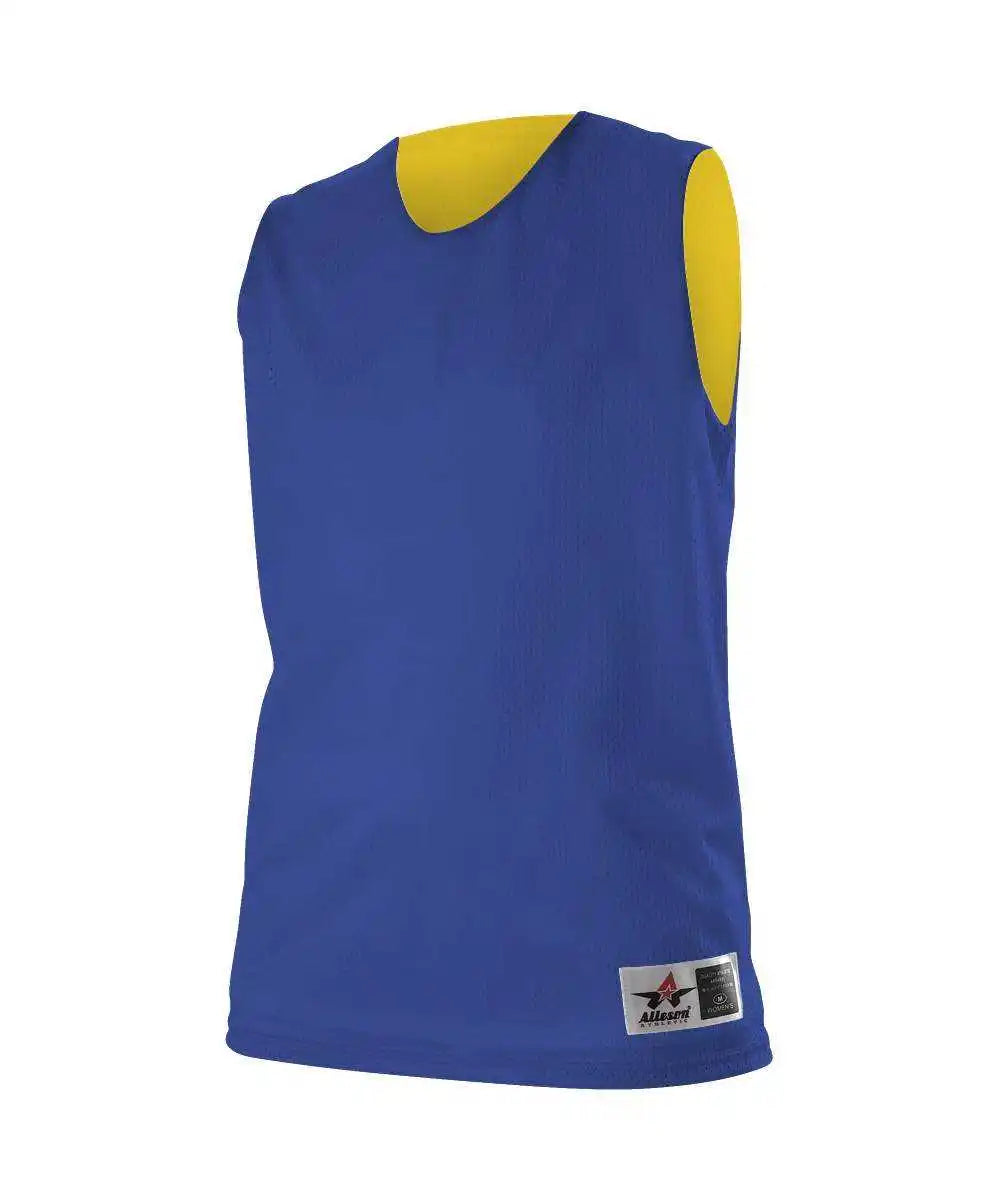 Alleson Athletic 560rw Women’s Reversible Mesh Tank - Royal Gold