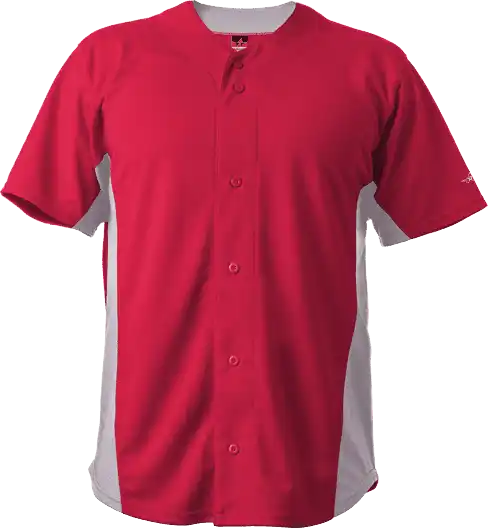 Alleson Athletic 566bfjy Youth Crush Jersey - Red Gray