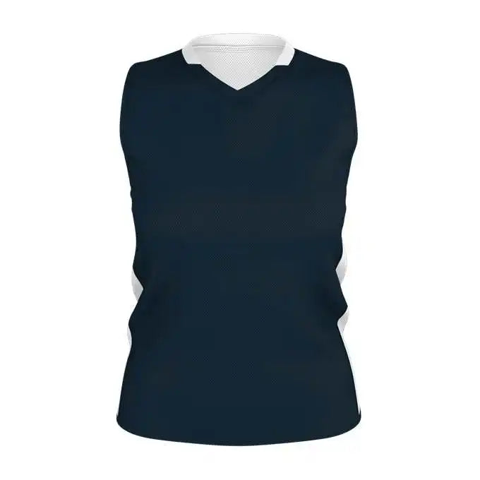 Alleson Athletic 589rspw Womens Single Ply Reversible Jersey - Navy White