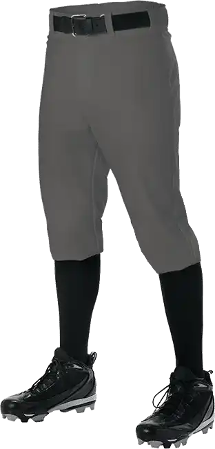 Alleson Athletic 605kny Yourh Knicker Pants - Charcoal Solid