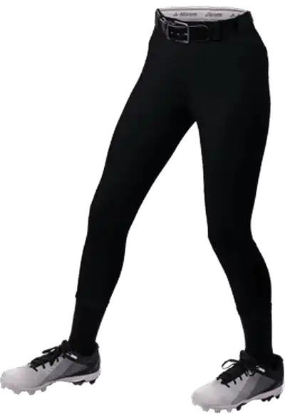 Alleson Athletic 620sfpg Girl’s Power Fastpitch Pant - Black