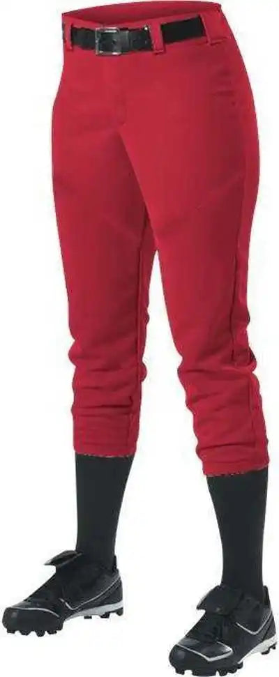Alleson Athletic 655g Girl’s Crush Knicker Pant - Red
