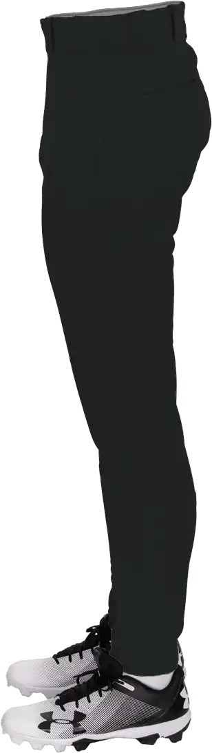 Alleson Athletic 657ctpy Tapered Baseball Pant - Black