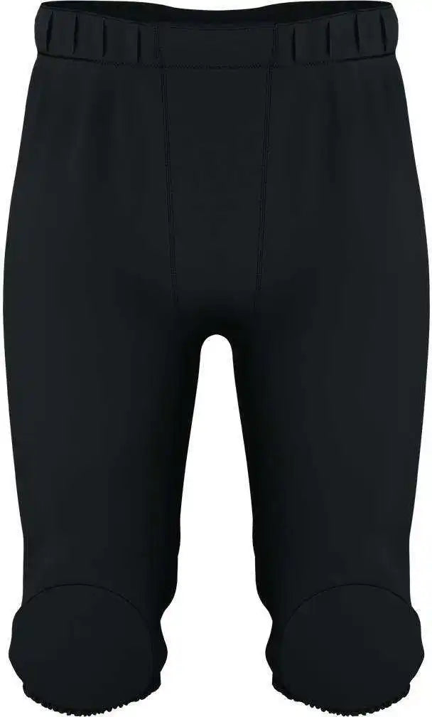 Alleson Athletic 682py Youth Integrated Knee Pad Football Pant - Black