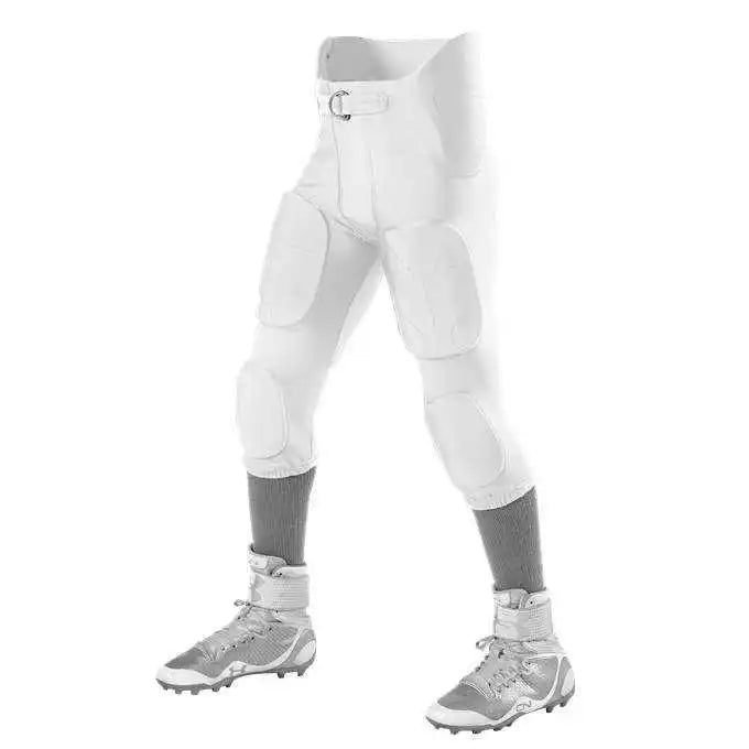 Alleson Athletic 6857py Youth Icon Integrated Football Pants - White