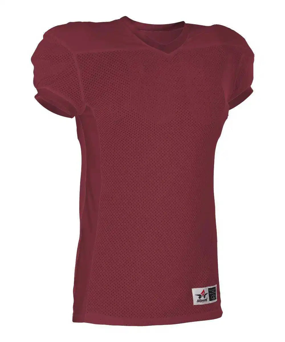 Alleson Athletic 750ey Youth Football Jersey - Cardinal
