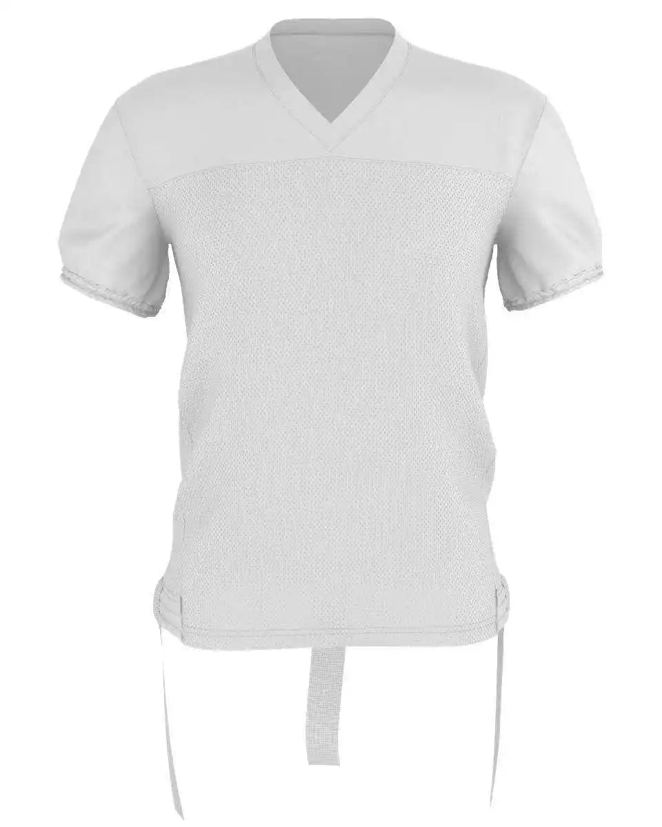 Alleson Athletic 762ffjy Youth Hero Flag Football Jersey - White - l