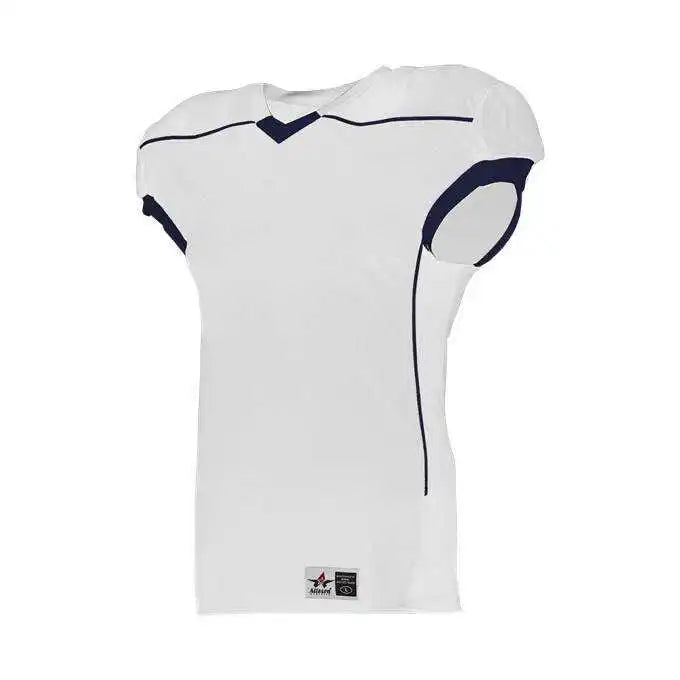 Alleson Athletic 776e Adult Speed Game Jersey - White Navy