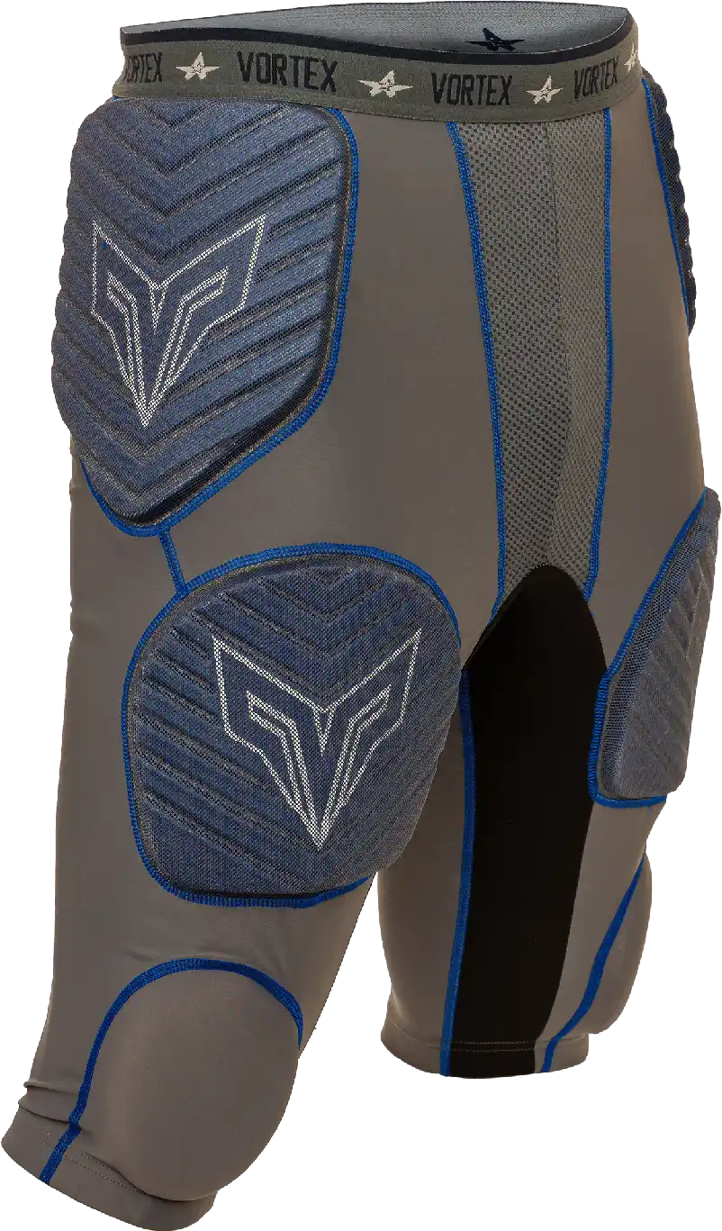 Alleson Athletic 7sipg2 Vortex 7 Padded Girdle - Charcoal Solid Navy