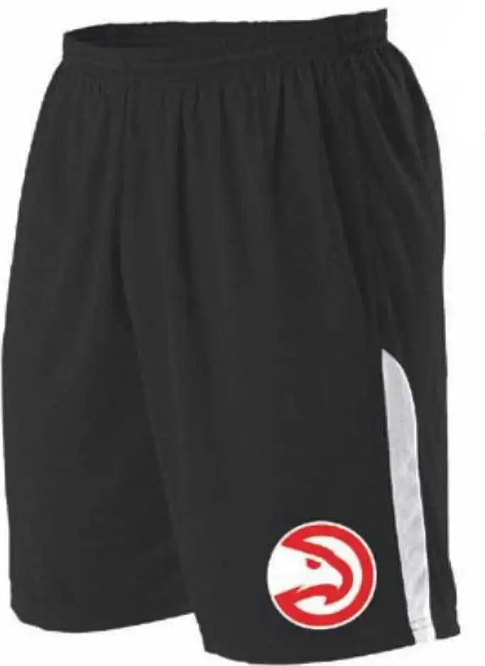 Alleson Athletic A205ly Youth Nba Logo Game Short - Atlanta Hawks