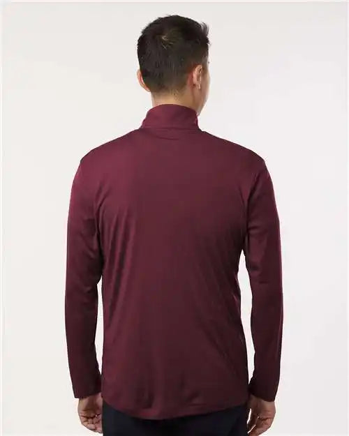 Allpro 41870 Pro-lock Performance Quarter-zip Pullover - Maroon
