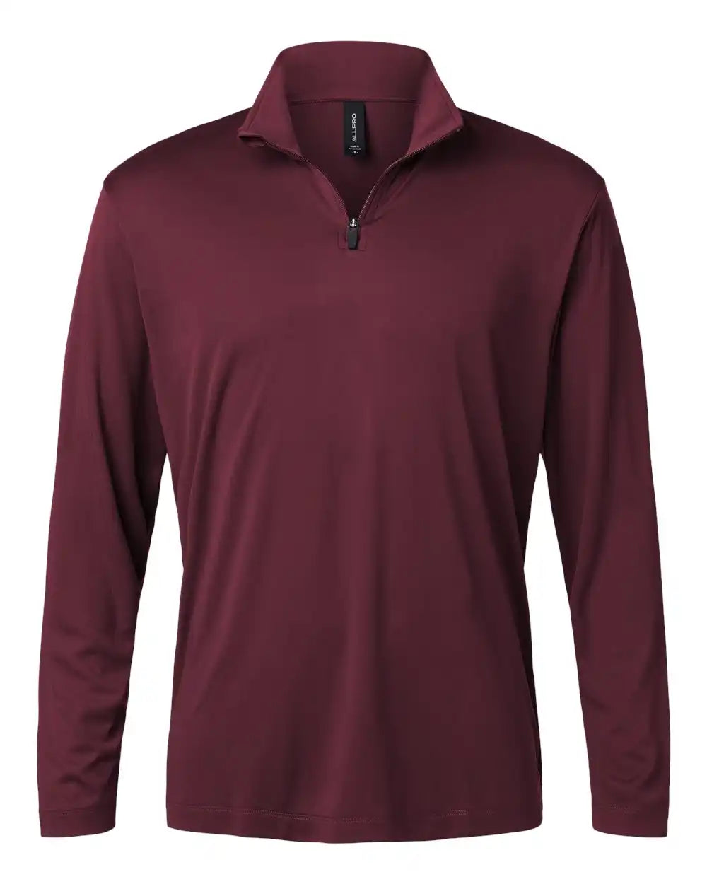 Allpro 41870 Pro-lock Performance Quarter-zip Pullover - Maroon - Xs